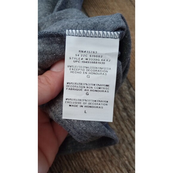 NWT Women's Champion Powerblend Muscle Tee in Heather Gray, Size Large - Picture 6 of 6